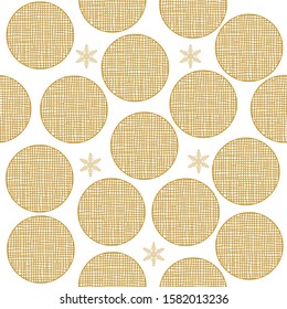 Khaki pattern background vector. Gold geometric cover design , poster, card, template and layout design.