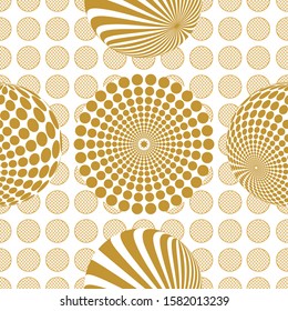 Khaki pattern background vector. Gold geometric cover design , poster, card, template and layout design.