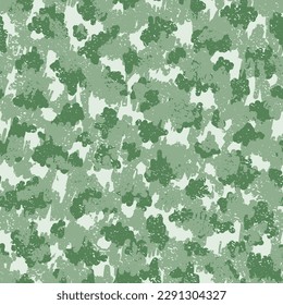 Khaki Repeated Military Graphic Pattern. Green Seamless Circle Vector Backdrop. Brown Repeated War Graphic Wallpaper. Camouflage Forest Black Camouflage Seamless Pattern. Camoflage