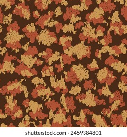 Khaki Seamless Color Vector Clouds. Green Repeated Circle Graphic Texture. Black Seamless Monochrome Graphic Backdrop. Camouflage Army Brown Camouflage Seamless Pattern. Camoflage