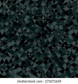 Khaki Seamless Pattern. Gray kaleidoscope Abstract Texture.