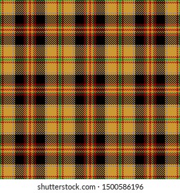 Khaki,Black,Red,Green and Blue Tartan Plaid Scottish Seamless Pattern. Texture from tartan, plaid, tablecloths, shirts, clothes, dresses, bedding, blankets and other textile.