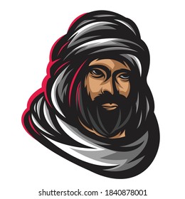 Khaleed Mascot Logo Icon Esport Design