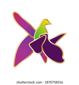 Khari Bulbul flower vector illustration.Xarı bulbul flower.Symbol of Azerbaijani martyrs.Symbol of Karabakh, Shusha.