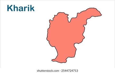 Kharik subdivision map, Purnia District, Bihar State, Republic of India, Government of Bihar, Indian territory, Eastern India, politics, village, tourism