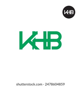 KHB Logo Letra Monograma Diseño
