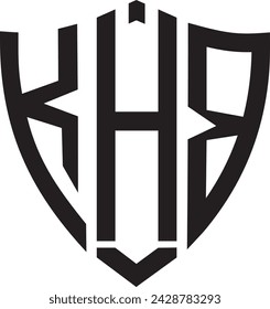 KHB Shield Logo Design, Symbol, Symbol, Vektordatei