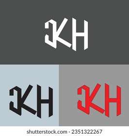 logotipo de diseño 3d nuevo de khc 

