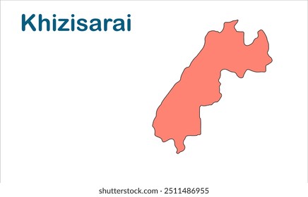 Mapa de subdivisão de Khizisarai, Distrito de Gaya, Estado de Bihar, República da Índia, Governo de Bihar, Território indiano, Índia Oriental, política, aldeia, turismo