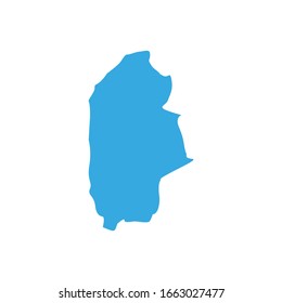 Khmelnitsky region map in country of Ukraine