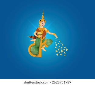 Khmer New Year Blessing Angel