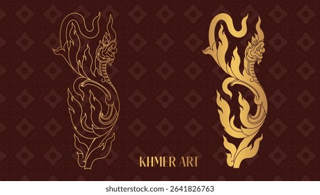 Khmer Ornament, Kbach Khmer, Khmer Art