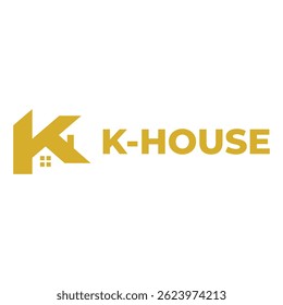 K-House isolado em fundo branco