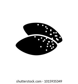 Kibbeh  icon, vector illustration