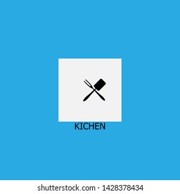 Kichen Icon Sign Signifier Vector