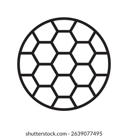 kick ball icon illustration design template