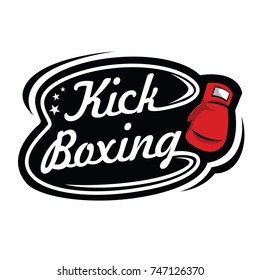 Kick Boxing and Martial arts Logo Vector