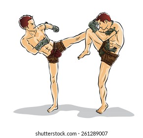 kick boxing,Thai traditional