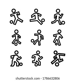 kick icon or logo isolated sign symbol vector illustration - Collection of high quality black style vector icons
