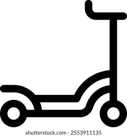 kick icon. Thin Linear Style Design Isolated On White Background