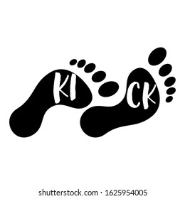 Kick Logo Text Pictures Stock Vector (Royalty Free) 1625954005 ...