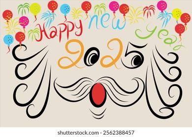 Kick off the New Year in style with stunning Happy New Year 2025 these images will bring excitement to your celebrations