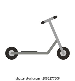 kick scooter clip art vector illustration