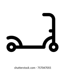 kick scooter with handlebar