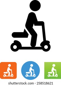 Kick Scooter Icon