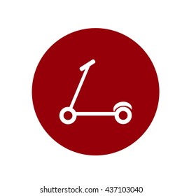 kick scooter icon