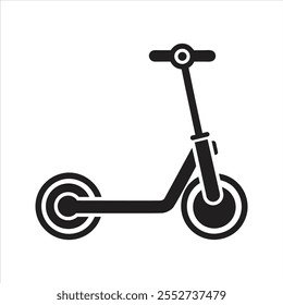 Kick scooter icon. Electric scooter icon