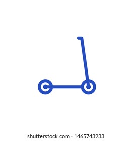 kick scooter icon, vector design