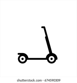 kick scooter - Vector icon kick scooter Icon Vector / kick scooter icon /kick scooter - Vector icon