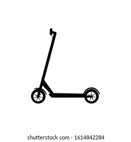 Kick scooter vector illustration.Vector illustration for web mobile, logo, app, UI design.