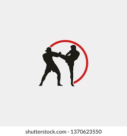 Kickboxing Logo Template 