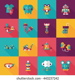 Kid and baby icons set