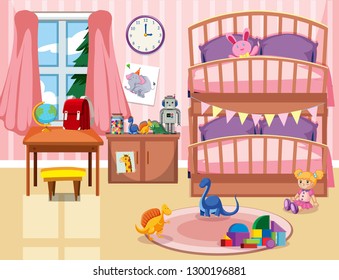 cartoon bedroom Images, Stock Photos & Vectors | Shutterstock