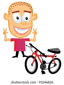 Kid with Bike