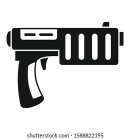 Kid blaster icon. Simple illustration of kid blaster vector icon for web design isolated on white background