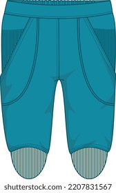 KID BOYS BOTTOM WEAR LEGGINGS VECTOR