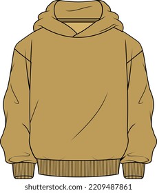 KID BOYS WEAR HOODIE WITH CAP VECTOR