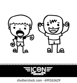 kid cartoon doodle