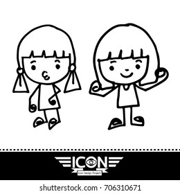 kid cartoon doodle