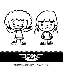 kid cartoon doodle