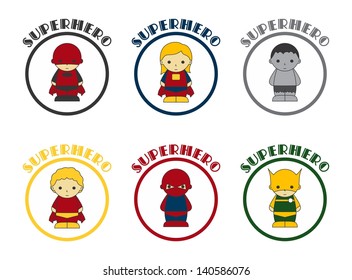 kid cartoon hero