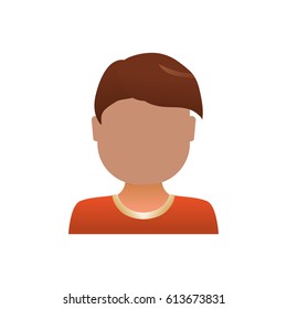 kid child boy avatar faceless