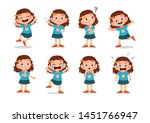 kid child expression vector illustration set bundle