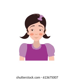 kid child girl avatar
