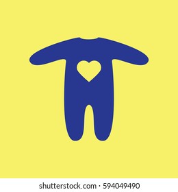 Kid clothes icon