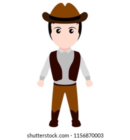 704 Cowboy kid clip art Images, Stock Photos & Vectors | Shutterstock